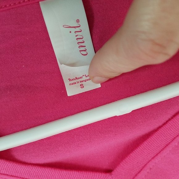 Anvil T-Shirt Ladies' 3.2 oz. Sheer V-Neck New - Picture 3 of 3